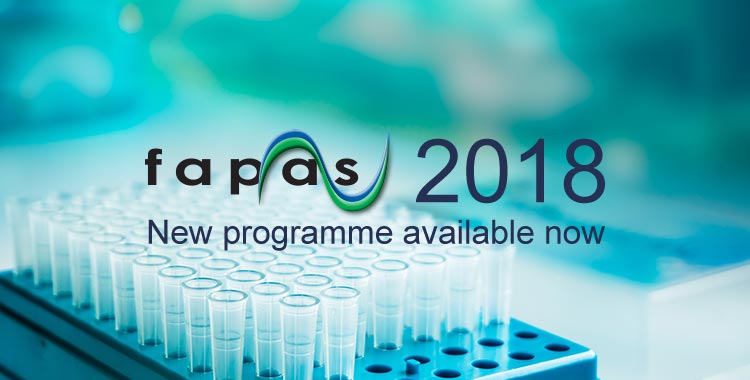 Fapas 2018 Proficiency Testing Programme